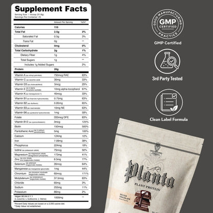 Planta Premium Plant Protein 25 Servings