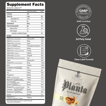 Planta Premium Plant Protein 25 Servings